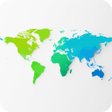 Biểu tượng của chương trình: World Map Geography Quiz