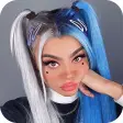 Hair color editor changer