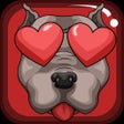 プログラムのアイコン：PitbullMoji - Pit Bull Em…