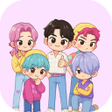 Иконка программы: Kpop Saja Boys Wallpaper