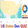 Иконка программы: United States Map Quiz Ga…