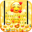 プログラムのアイコン：Emojis 3D Gravity Keyboar…