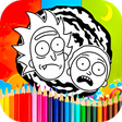 Ícone do programa: Coloring Rick And Morty G…