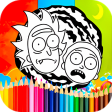 Coloring Rick And Morty Games