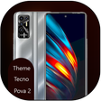 プログラムのアイコン：Tecno Pova 2 Theme  Launc…