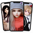 ไอคอนของโปรแกรม: Doll Wallpaper
