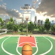 Basketball Court Real Shoot Game