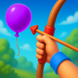 ไอคอนของโปรแกรม: Balloon Archery Shooter G…