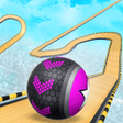 プログラムのアイコン：Sky Rolling Ball Going Ru…