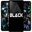 プログラムのアイコン：Black Wallpapers HD