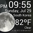 Ícone do programa: Weather Clock Widget
