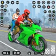 プログラムのアイコン：Real Mega Ramp Race: Bike…