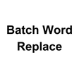 ไอคอนของโปรแกรม: Batch Word Replace Free E…
