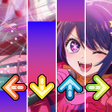 プログラムのアイコン：Oshi No Ko - Piano Tiles …