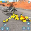 程序图标：Ragdoll Bike Fall Crash S…
