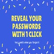 Ícone do programa: ShowPasswords