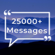 Programın simgesi: 25000 Messages Quotes Sta…