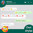 Chat Styles : Fonts  Keyboard