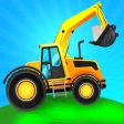Assemble Construction Trucks: Vehicle Builder Game
