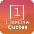 LikeOne Motivation : 1 Positive Quotes App