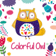 Icon of program: Colorful Owl Font for Fli…