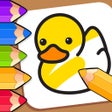 Ikon program: Baby Coloring book for Ki…