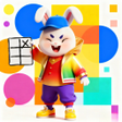 Cute Rabbit XO Game icon