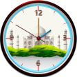 Tajmahal Clock Live Wallpaper