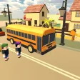 Pick  drop Kids School Bus Offroad Simulator Game