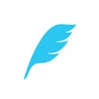 プログラムのアイコン：feather for Twitter