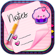 Ikon program: My Cute Notes Memo App