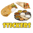 プログラムのアイコン：Indian Food Stickers