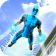 Flying Ice Hero War - Robot Fi