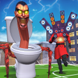 Ícone do programa: Real Skibd War: Toilet Mo…