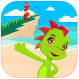 Juana la Iguana goes to the Beach- Learn Spanish icon