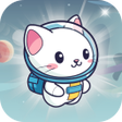 Icoon van programma: Cat Astronaut Jump