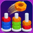 Programın simgesi: Nut Sort: Color Puzzle Ga…