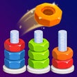 أيقونة البرنامج: Nut Sort: Color Puzzle Ga…