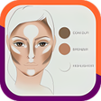 程序图标：Tutorial on makeup contou…