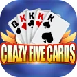 Crazy Five Cards