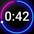 أيقونة البرنامج: Huge Timer Stopwatch Taba…