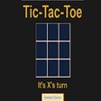 أيقونة البرنامج: Tic-Tac-Toe Unblocked