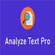 Icon of program: Analyze Text Pro
