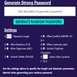 Ikon program: Password Generate Toolkit