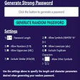 Password Generate Toolkit