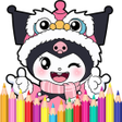 プログラムのアイコン：Horror Coloring: Draw Col…