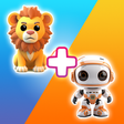 Иконка программы: AI Merge Animal: Mix Mast…