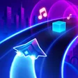 Ikon program: Beat Rush: Cyber Neon Rhy…