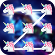 Icoon van programma: Pony Unicorn Lock Screen