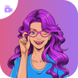 Иконка программы: Blinky - Live Video Call